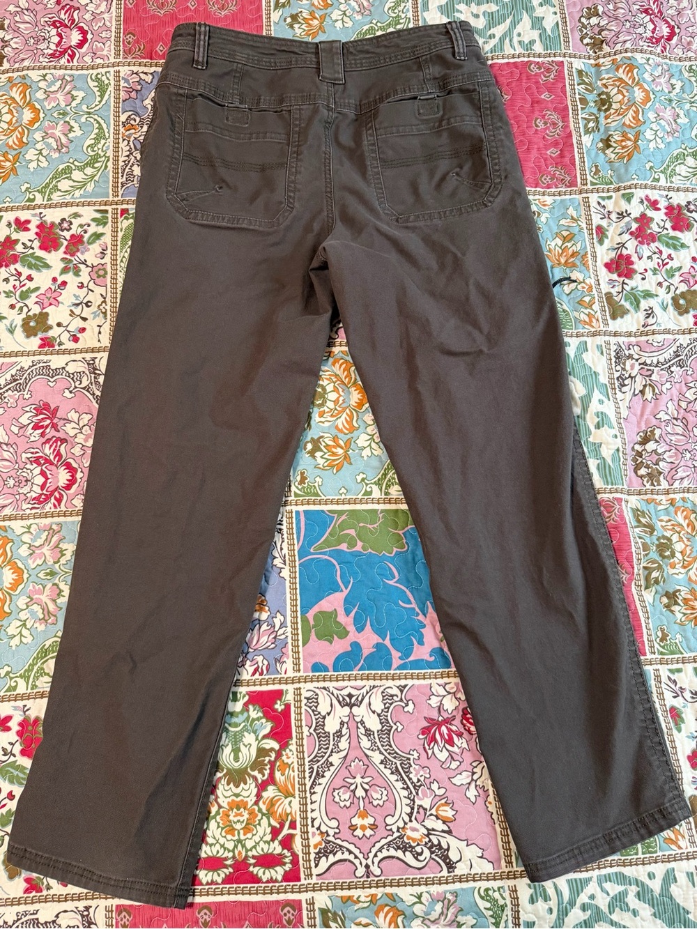 Gorpcore Utility Cargo Pants GH Bass & Co Canvas Outdoor 34x32 Brown